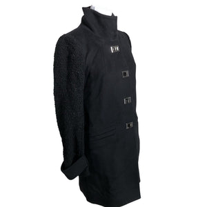 Unisex Patrizia Pepe - Wool coat, size 36 - Black (2)