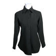 Unisex COS - Collared shirt, size 38 - Black ()