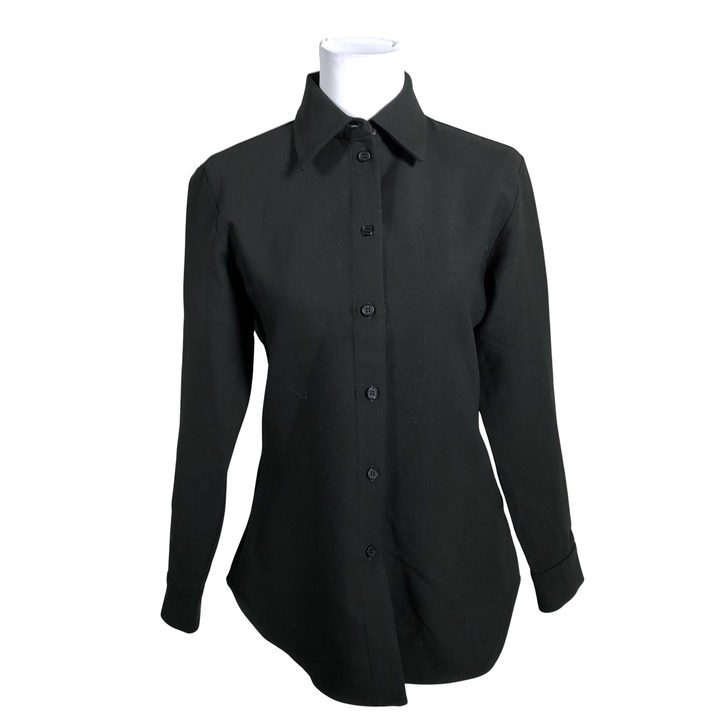 Unisex COS - Collared shirt, size 38 - Black (1)