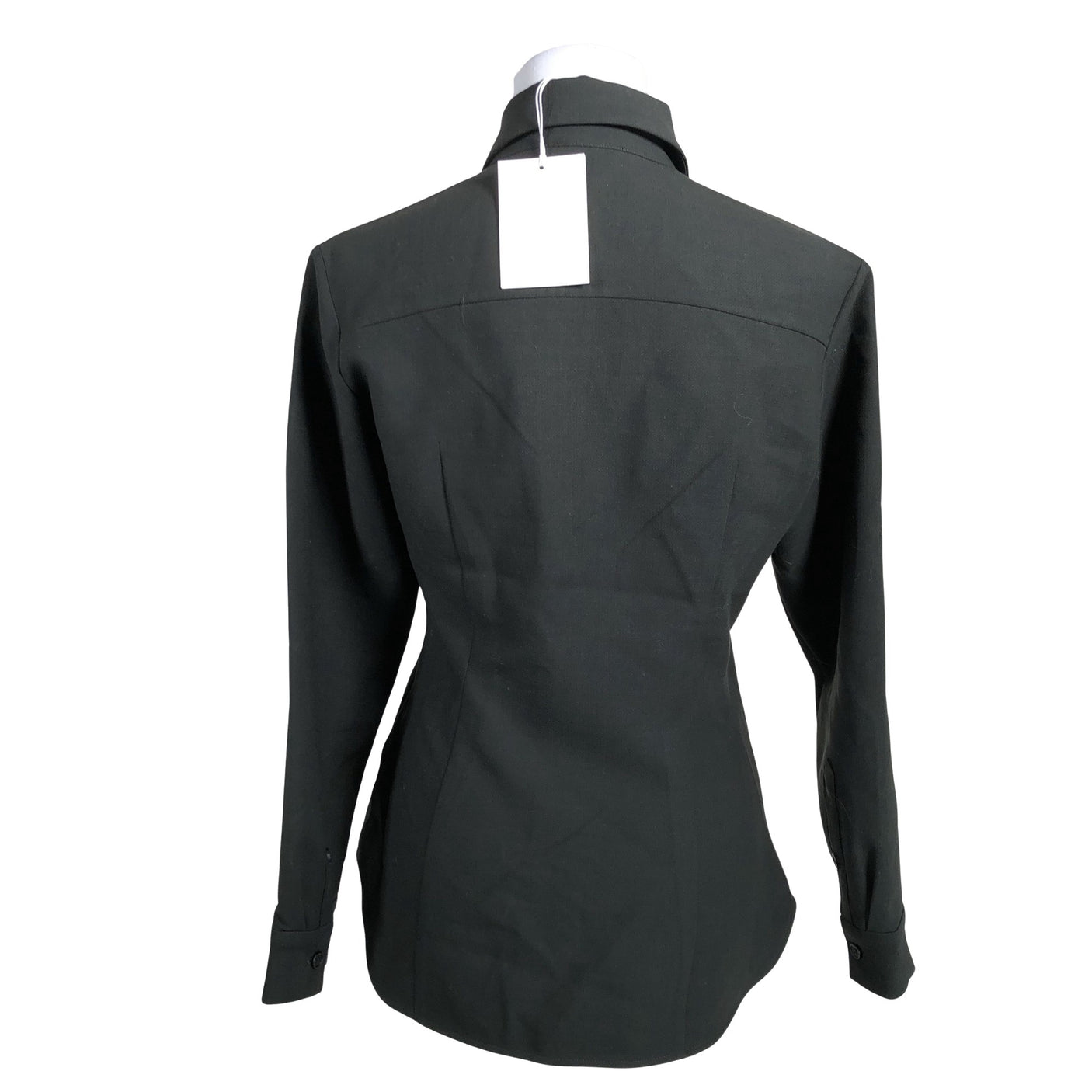 Unisex COS - Collared shirt, size 38 - Black (2)