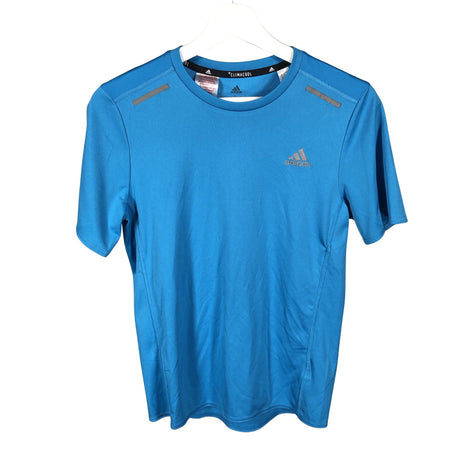 Unisex Adidas - Sports shirt, short sleeve, size 158 - 164 - Turquoise ()