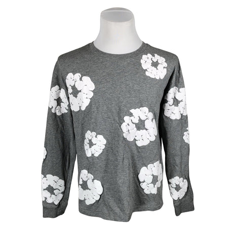 Unisex Denim Tears - Tricot shirt, size M - Gray ()