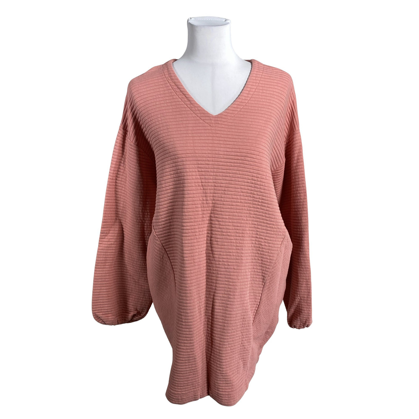 Unisex NOSH - Sweatshirt tunic, size 40 - Light pink (1)