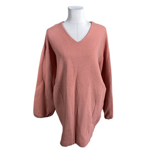 Unisex NOSH - Sweatshirt tunic, size 40 - Light pink (1)
