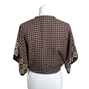 Unisex Max Studio - Short-sleeved blouse, size 38 - Black (2)