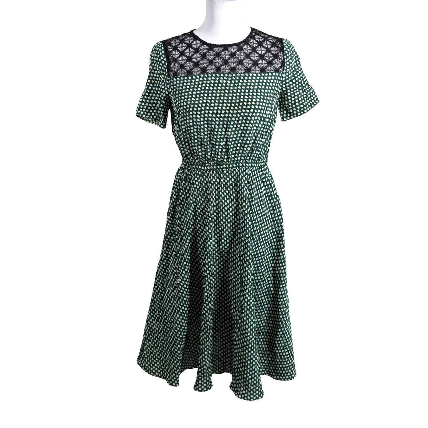 Unisex Philosophy Di Lorenzo Serafini - Schiffon dress, size 36 - Green (1)