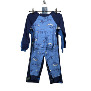 Unisex Pekkle - Fleece set, size 92 - 98 - Blue (2)