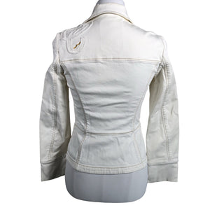 Unisex Caramelo - Denim jacket, size 36 - Natural white (2)