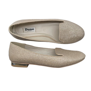 Unisex Dune London - Festive ballerinas, size 37 - Gold (2)