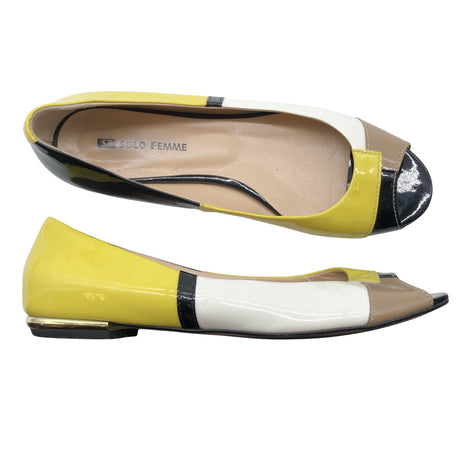Unisex Solo Femme - Ballerinas, size 37 - Yellow (2)