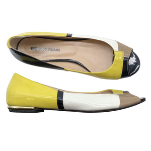 Unisex Solo Femme - Ballerinas, size 37 - Yellow (1)