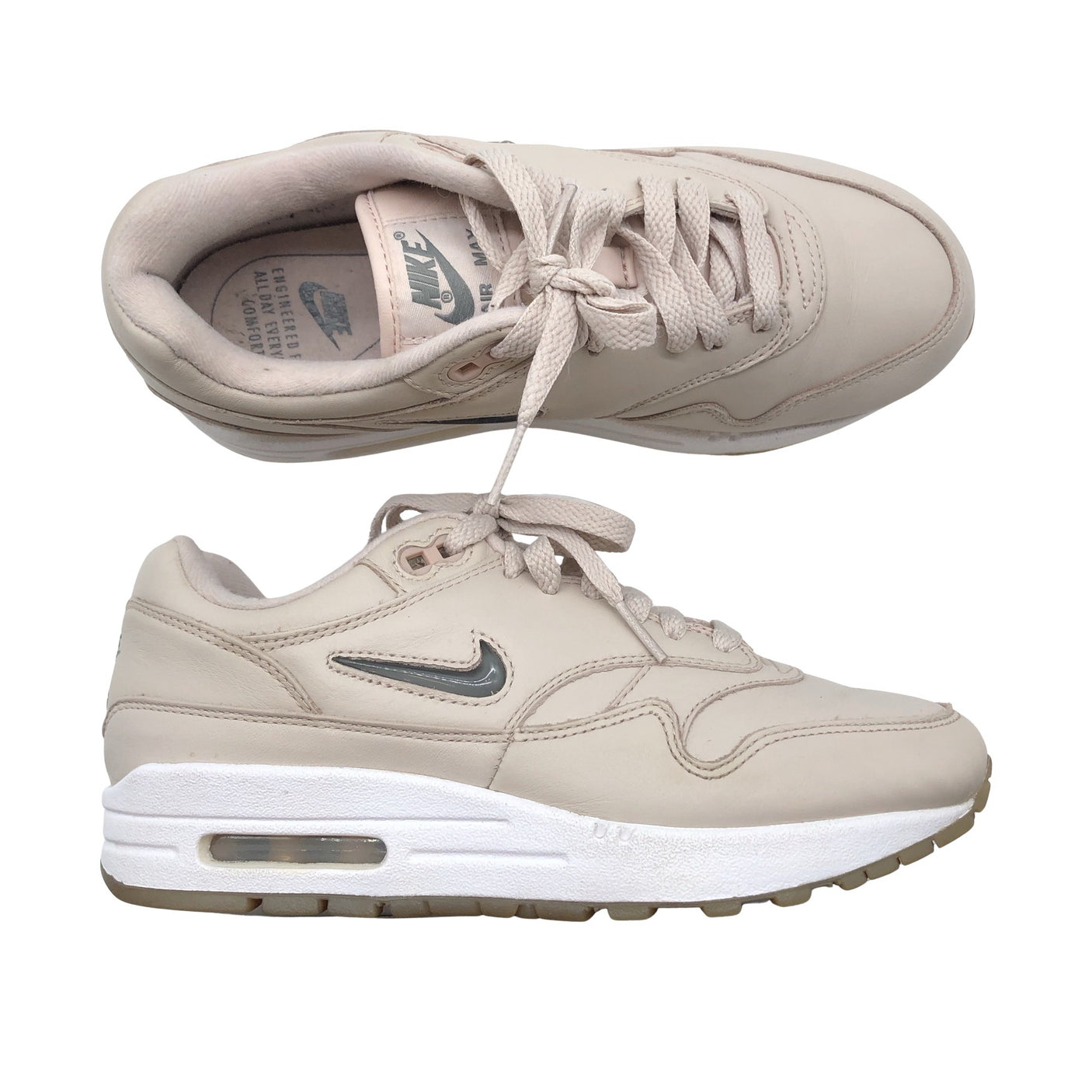 Unisex Nike - Casual sneakers, size 37 - Light pink (1)
