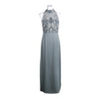 Unisex Lace & Beads - Party dress, size 40 - Gray ()