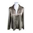 Unisex Massimo Dutti - Party shirt, size 40 - Brown ()
