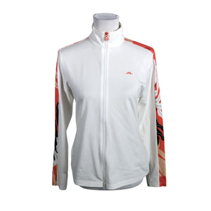 Unisex J.Lindeberg - Sports shirt, long sleeve, size 38 - White (1)