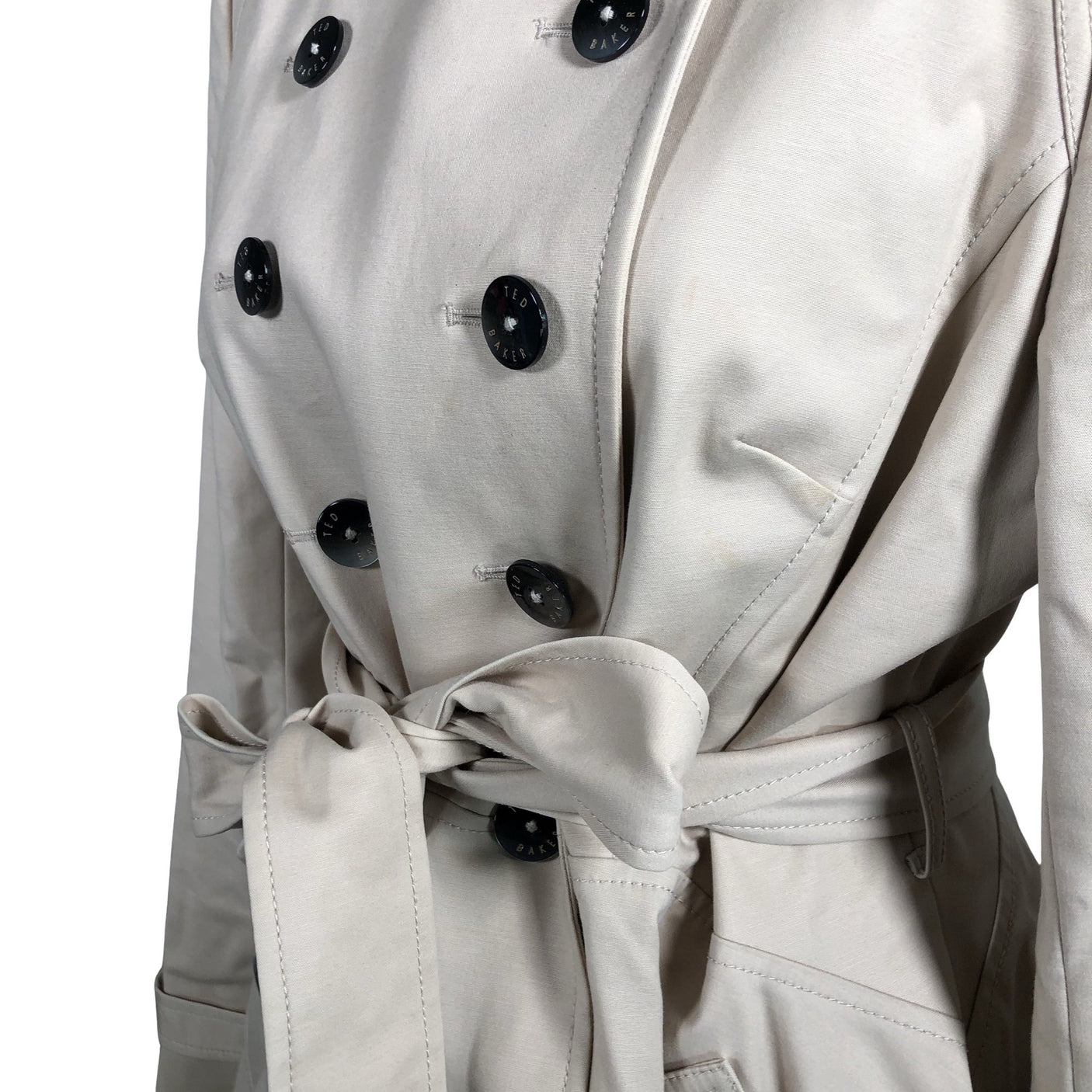 Unisex Ted Baker - Trench coat, size 40 - Light pink (2)