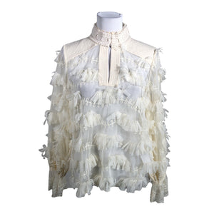 Unisex Philosophy Blues Original - Party shirt, size 40 - Natural white (1)