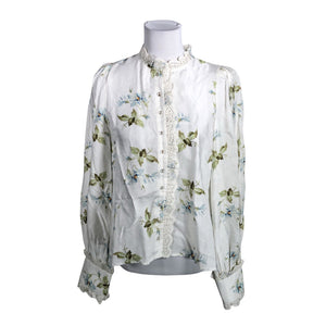 Unisex By Ti Mo - Blouse, size 38 - White (1)