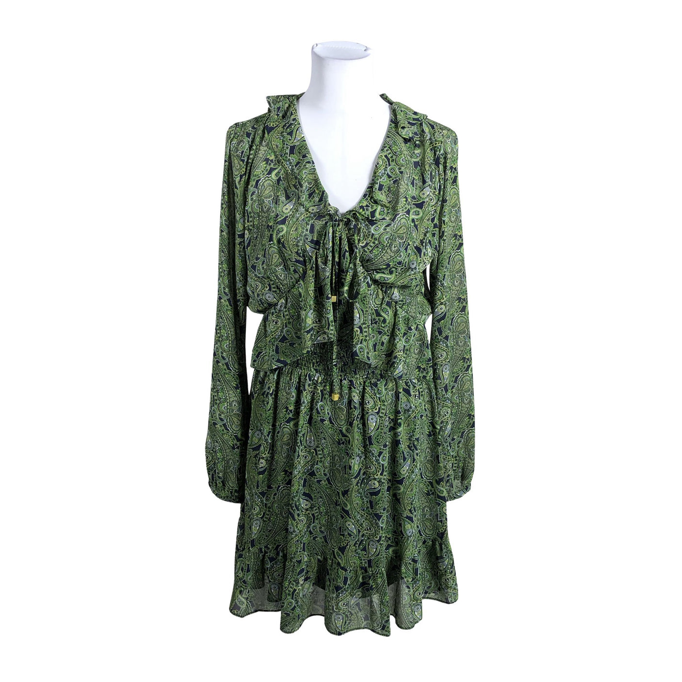 Unisex Michael Kors - Schiffon dress, size 40 - Green (1)