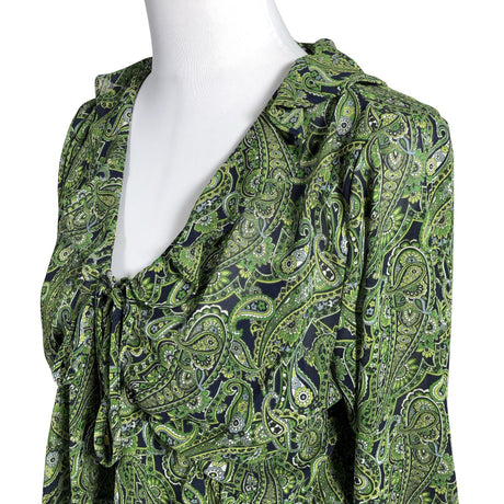 Unisex Michael Kors - Schiffon dress, size 40 - Green (2)