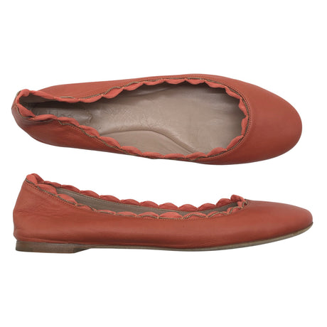 Unisex Chloé - Ballerinas, size 38 - Orange ()