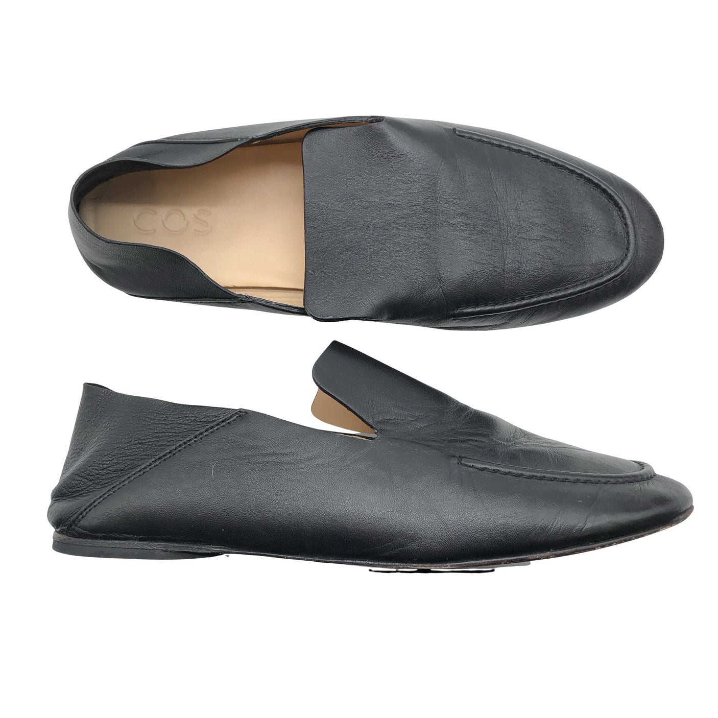 Unisex COS - Loafers, size 39 - Black (2)