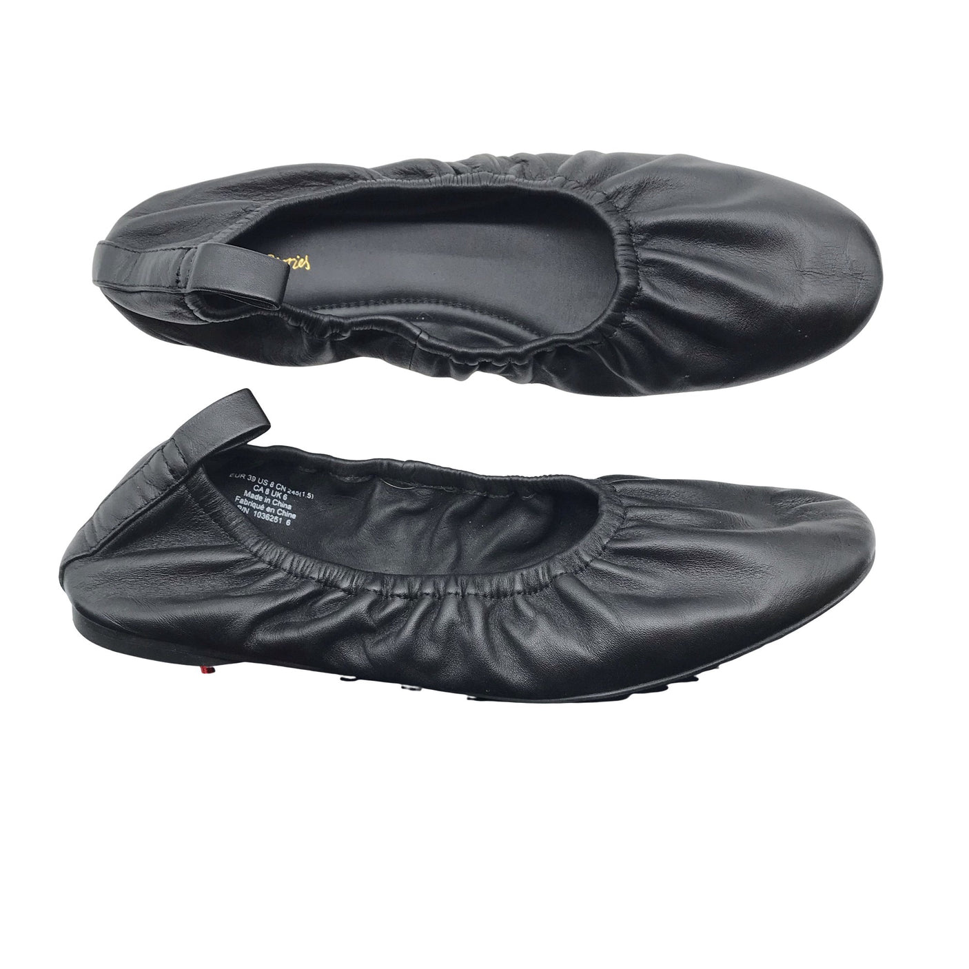 Unisex &Other Stories - Ballerinas, size 39 - Black (2)