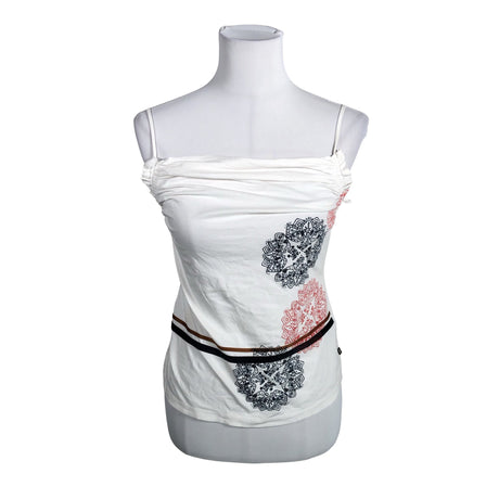 Unisex Ferre - Tricot tank top, size 38 - White ()