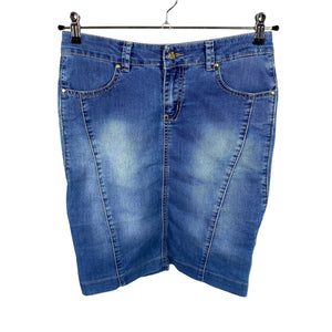 Unisex Roberto Cavalli - Denim skirt, size W28 - Light blue (1)