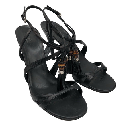 Unisex Gucci - Heeled sandals, size 39 - Black (2)