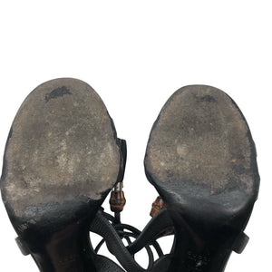 Unisex Gucci - Heeled sandals, size 39 - Black (4)