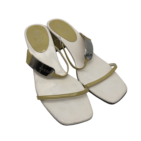 Unisex Gucci - Heeled sandals, size 37 - Yellow (2)