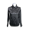 Unisex Silvian Heach - Party shirt, size 38 - Black ()