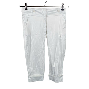 Unisex Naf Naf - Capri pants, size 36 - Natural white (1)