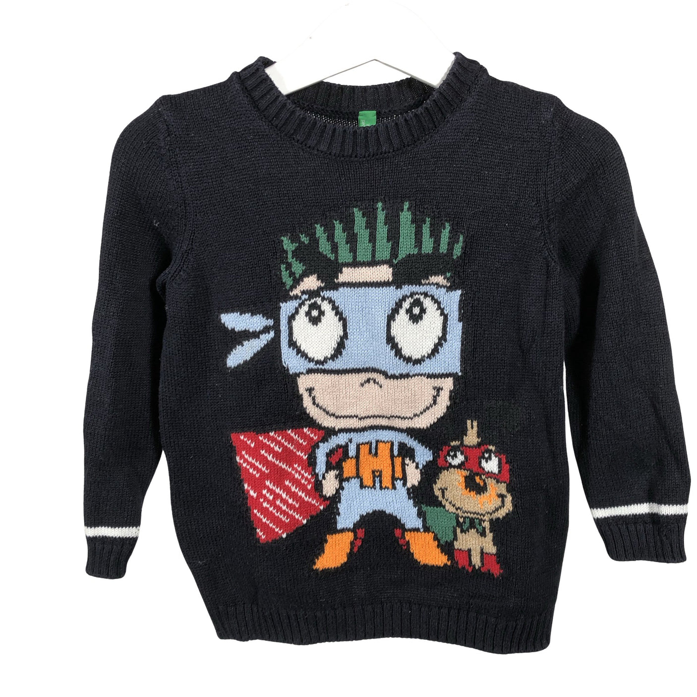 Unisex Benetton - Sweater, size 80 - 86 - Black (1)
