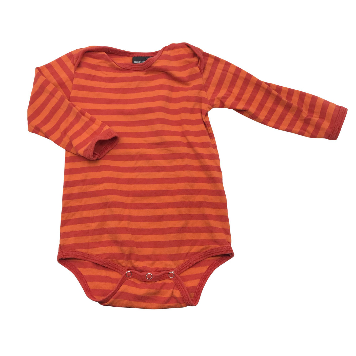 Unisex Marimekko - Body, size 86 - 92 - Orange (1)