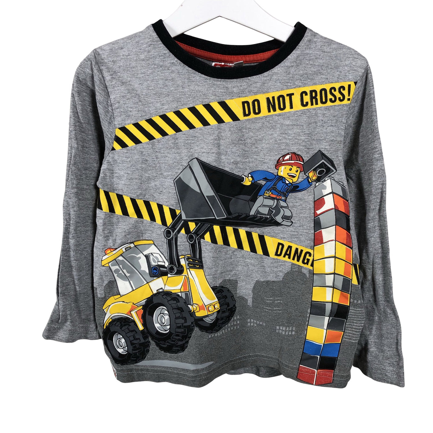 Unisex Lego - Tricot shirt, size 98 - 104 - Gray (1)