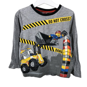 Unisex Lego - Tricot shirt, size 98 - 104 - Gray (1)