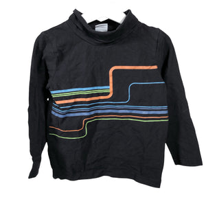 Unisex Polarn O. Pyret - Tricot shirt, size 98 - 104 - Black (1)