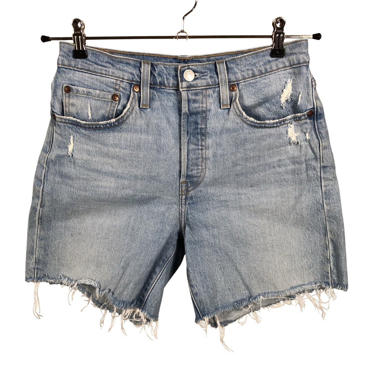 Unisex Levi's - Denim shorts, size W27 - Light blue (1)