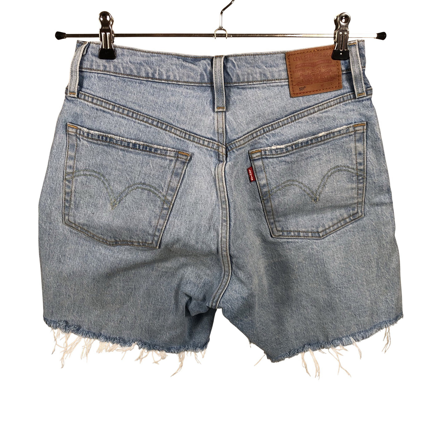 Unisex Levi's - Denim shorts, size W27 - Light blue (2)