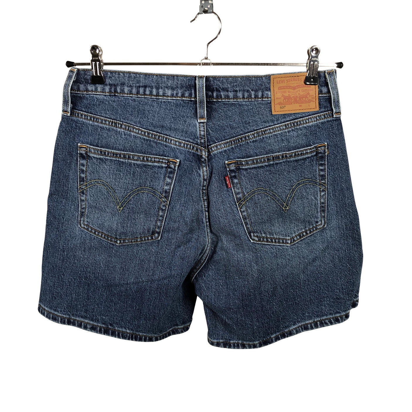 Unisex Levi's - Denim shorts, size W28 - Blue (2)