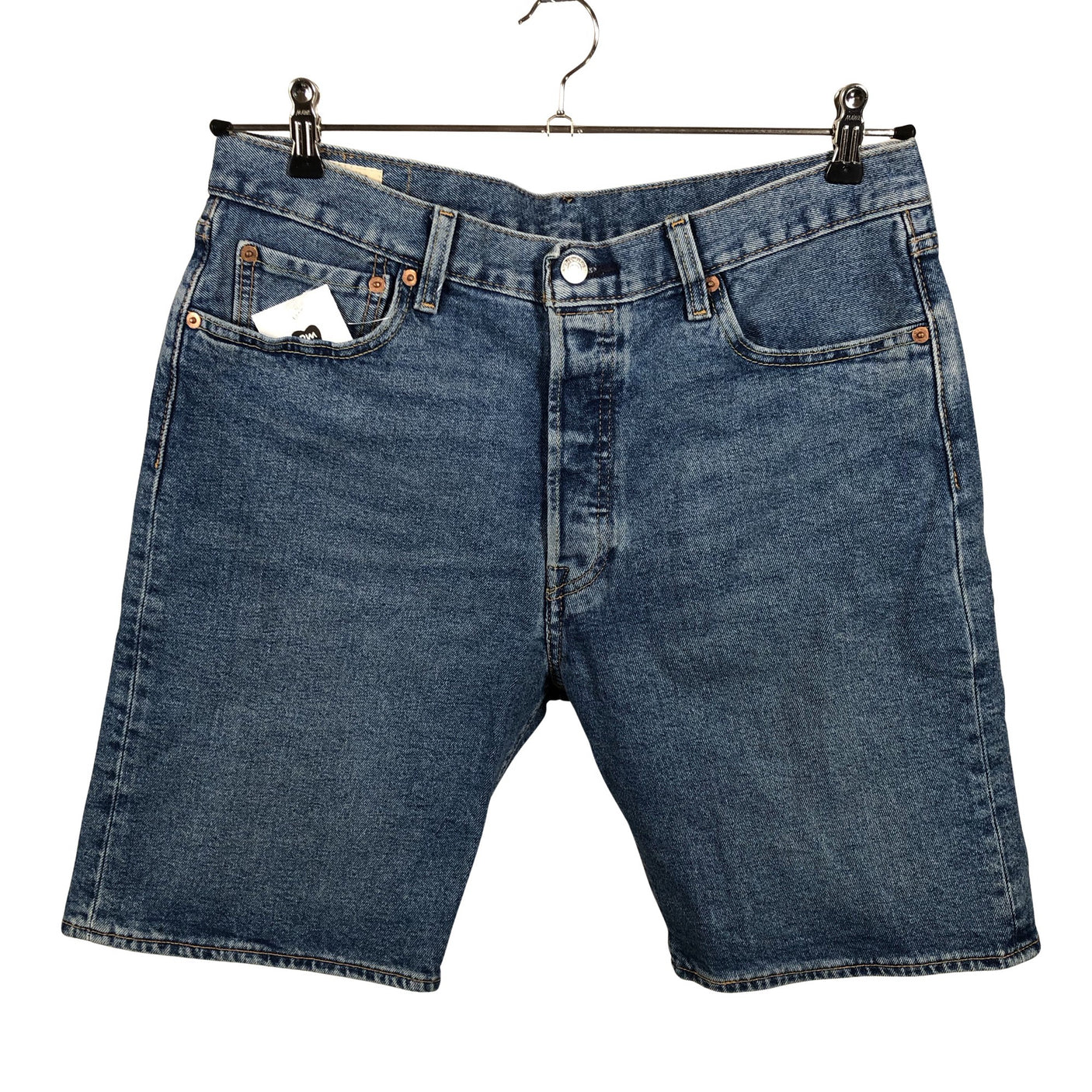 Unisex Levi's - Denim shorts, size W34 - Blue (1)