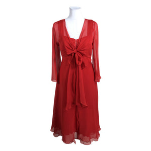 Unisex Allison - Party dress, size 40 - Red (1)