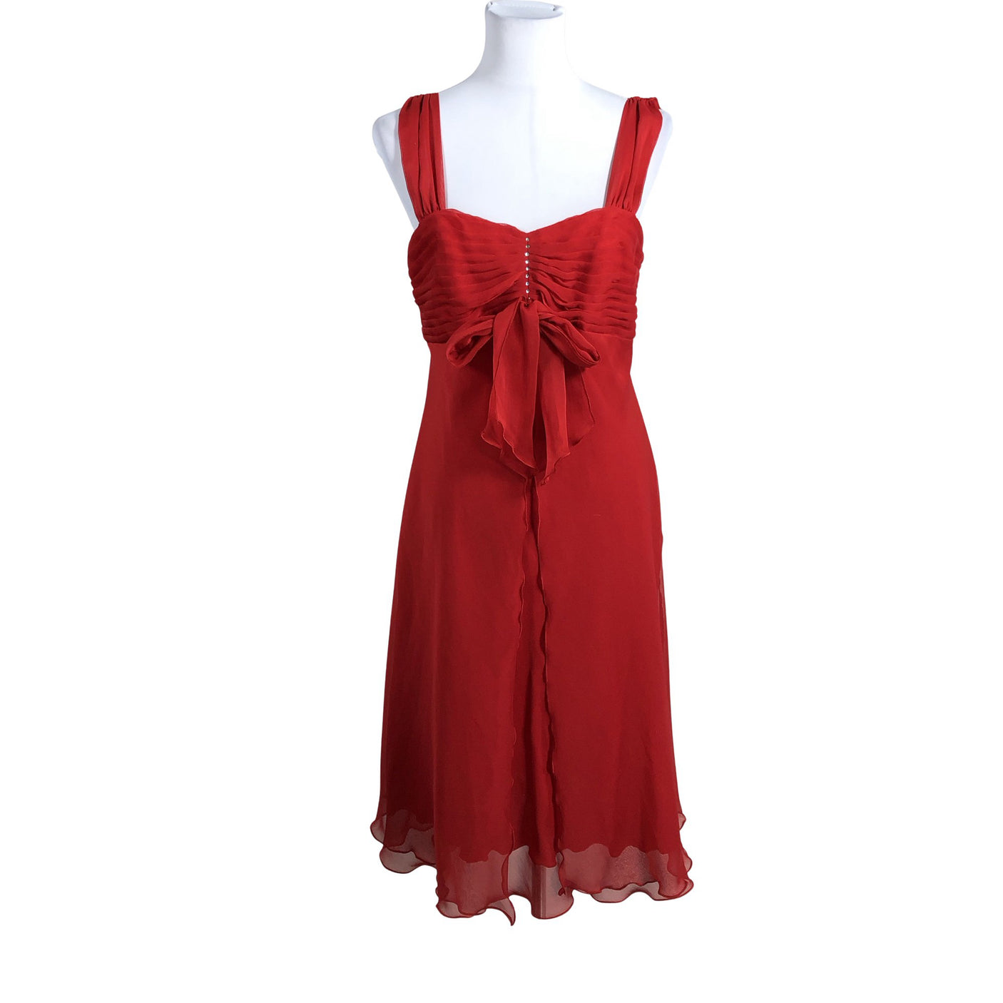 Unisex Allison - Party dress, size 40 - Red (3)