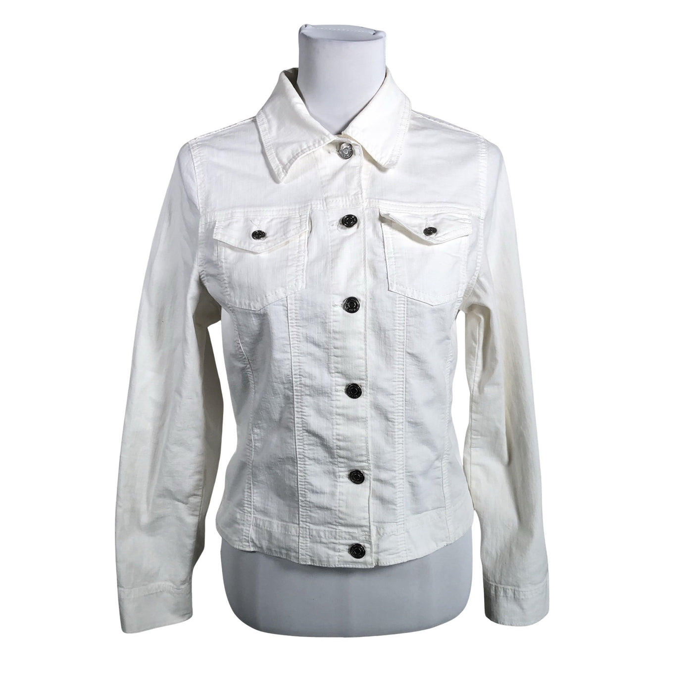 Unisex Very Nice - Denim jacket, size 34 - White (1)