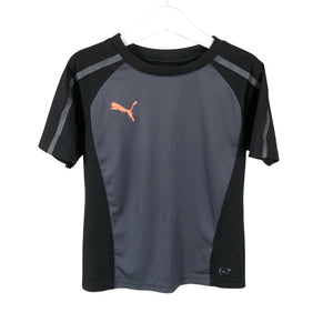 Unisex Puma - Sports shirt, short sleeve, size 122 - 128 - Gray (1)