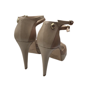 Unisex Liu Jo - Heeled sandals, size 39 - Beige (4)