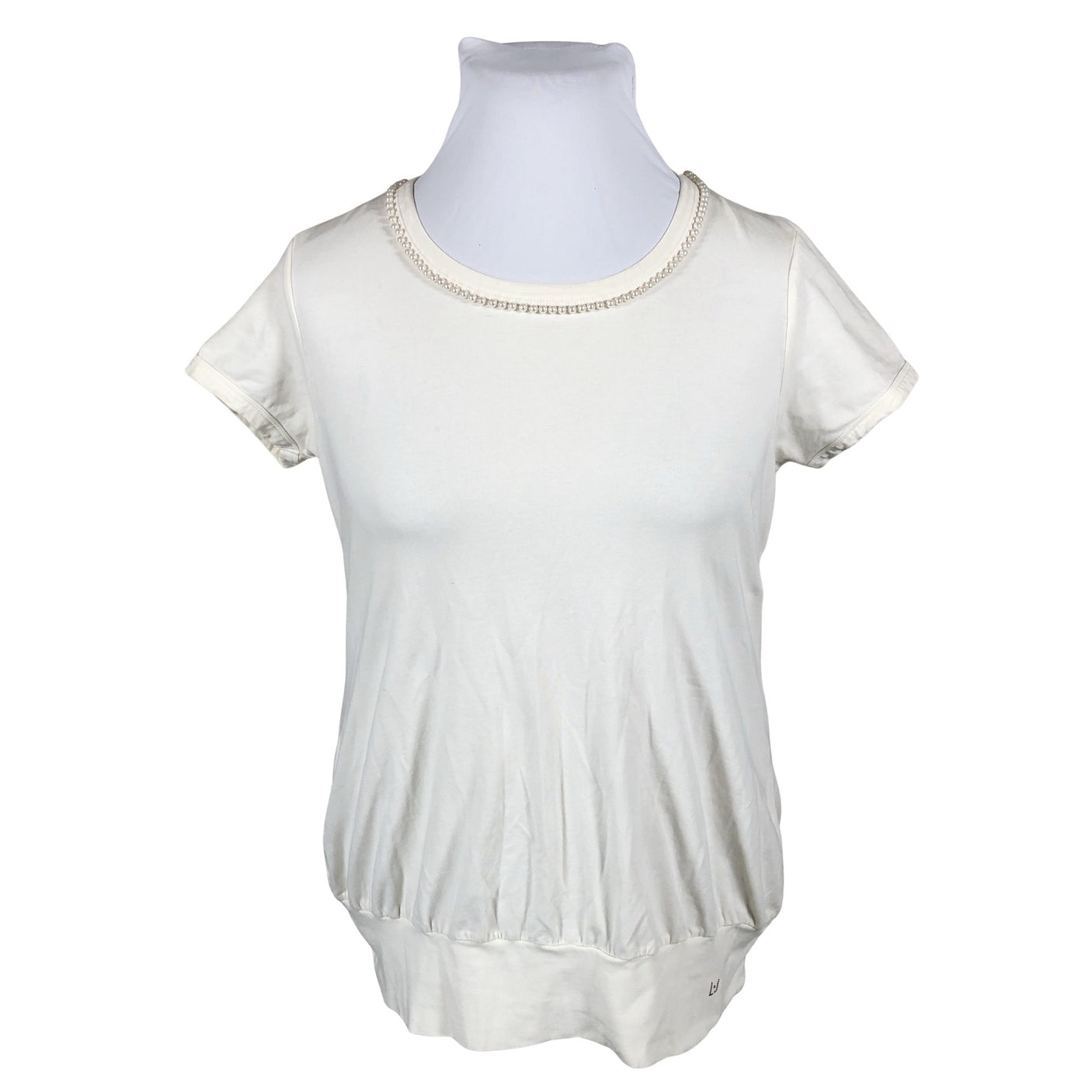 Unisex Liu Jo - T-shirt, size 42 - Natural white (1)