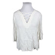 Unisex I Say - Blouse, size 44 - White ()